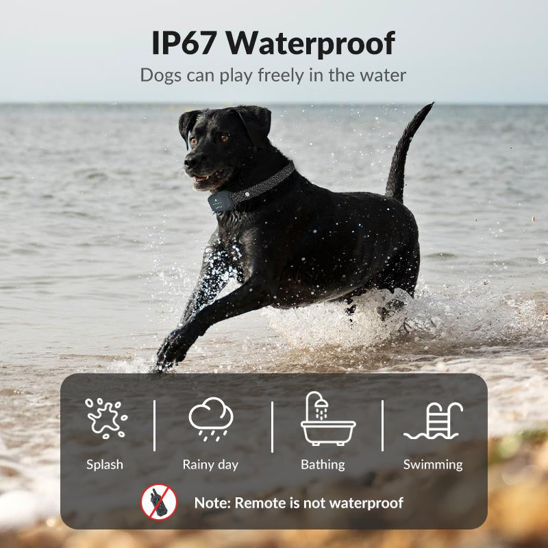 Dog Shock Collar with Remote Control, 4200FT Dog Training Collar for Dogs 5-120Lbs, IPX7 Waterproof Rechargeable E Collar with 3 Modes