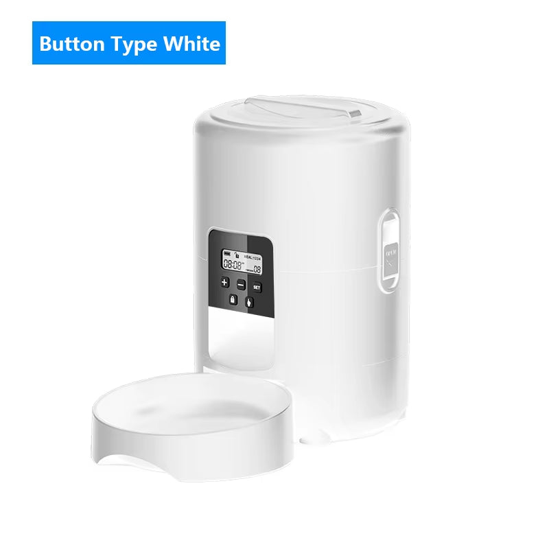 Comedero Automático Inteligente para Mascotas 2L – Control por APP y Botones