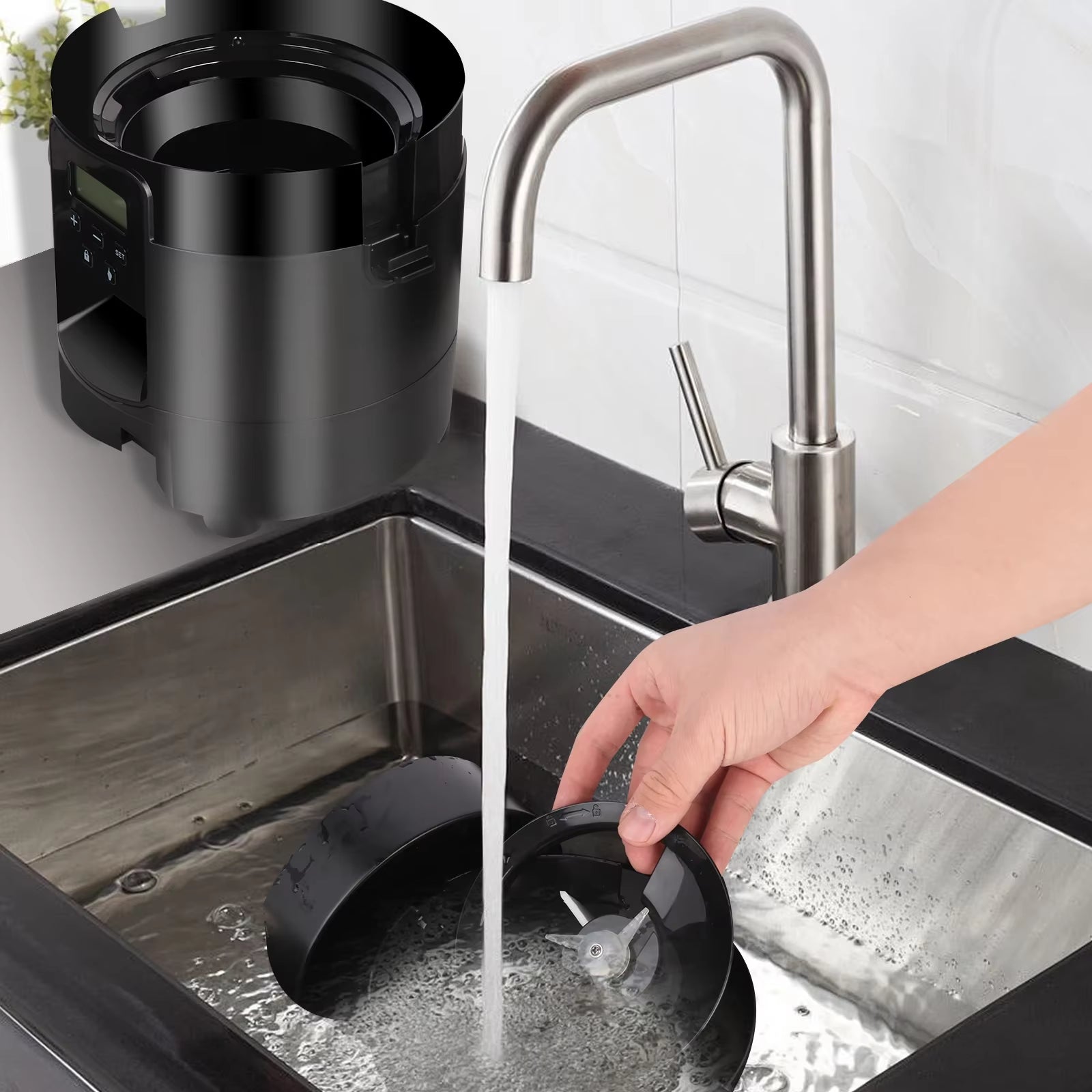 Comedero Automático Inteligente para Mascotas 2L – Control por APP y Botones