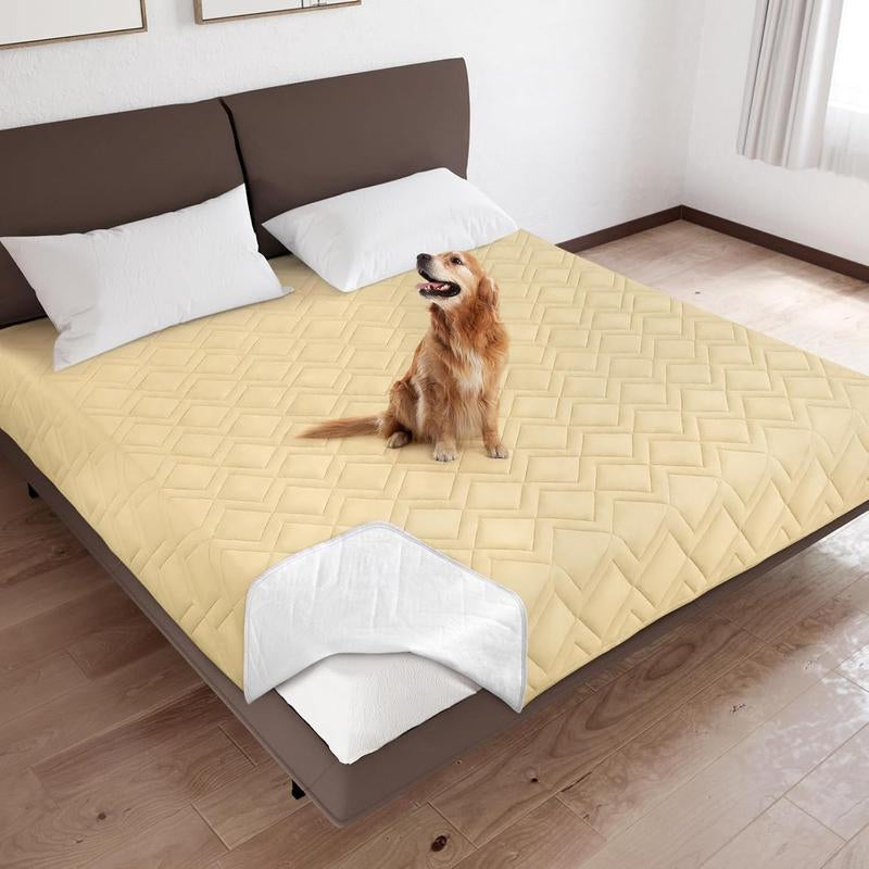 Waterproof Pet Blanket with Non-Slip Bottom, Washable Dog Bed Cover, Soft Comfortable Sofa Couch Cover, Reusable Furniture Protector, Portable Lightweight Indoor Outdoor Dog Pads Training Mat, Easy to Clean, Pet Supplies Bedding #Tiktokshopfalldealsforyou