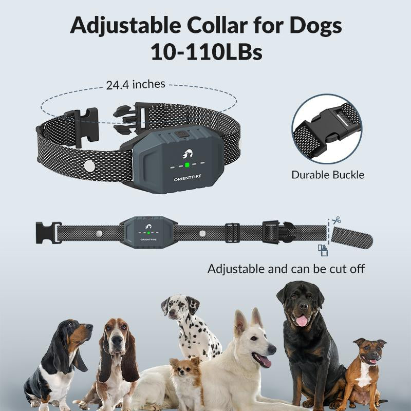Dog Shock Collar with Remote Control, 4200FT Dog Training Collar for Dogs 5-120Lbs, IPX7 Waterproof Rechargeable E Collar with 3 Modes