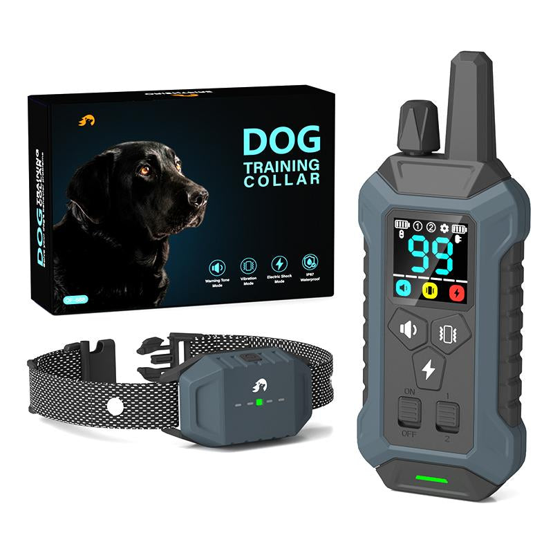 Dog Shock Collar with Remote Control, 4200FT Dog Training Collar for Dogs 5-120Lbs, IPX7 Waterproof Rechargeable E Collar with 3 Modes