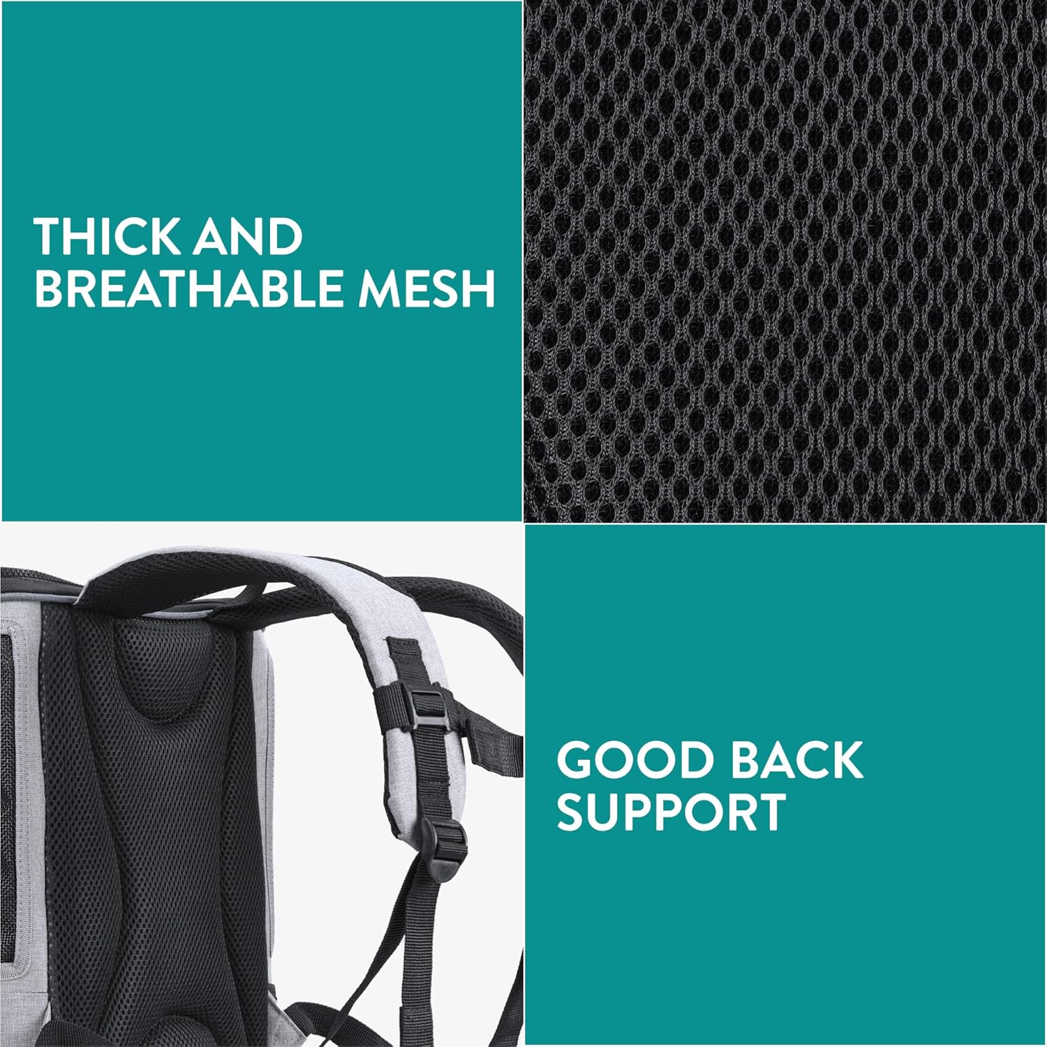 Navaris Mochila Transportin Para Gatos Y Perros - Transportín 2 En 1 Para Transporte De Gato Perro Y Mascotas Hasta 10Kg - Con Base Extra Dura Y Soporte Lumbar