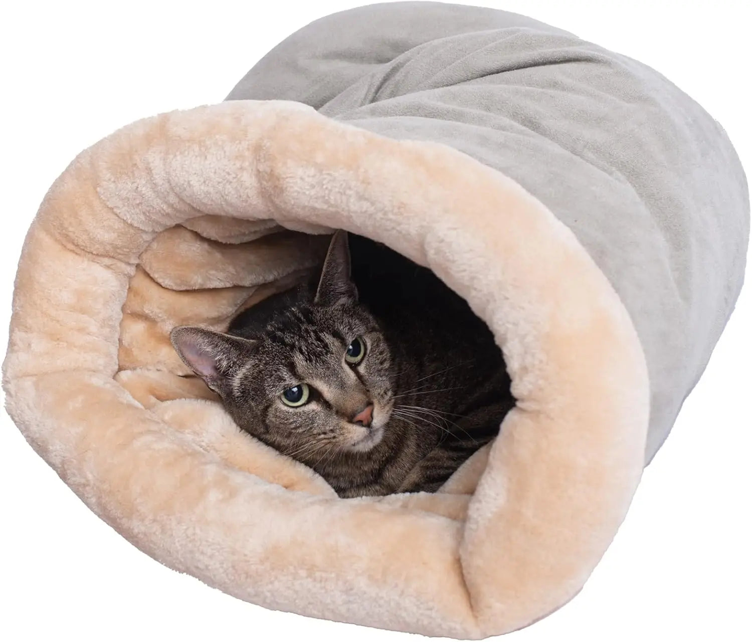 Autumn and Winter Cat Sleeping Bag Semi-Enclosed Cat Nest Warm Small and Medium-Sized Pet Nest Can Be Disassembled and Washed