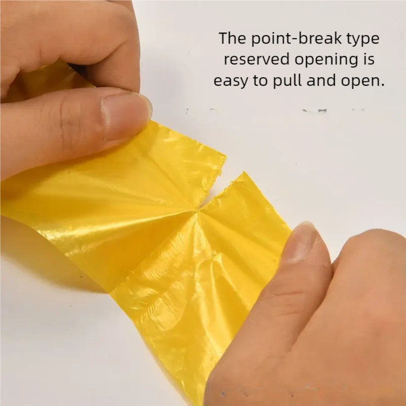 Paw Print Pet Garbage Bags, Leak Proof Pet Dog Waste Bags Doggie Poop Bags