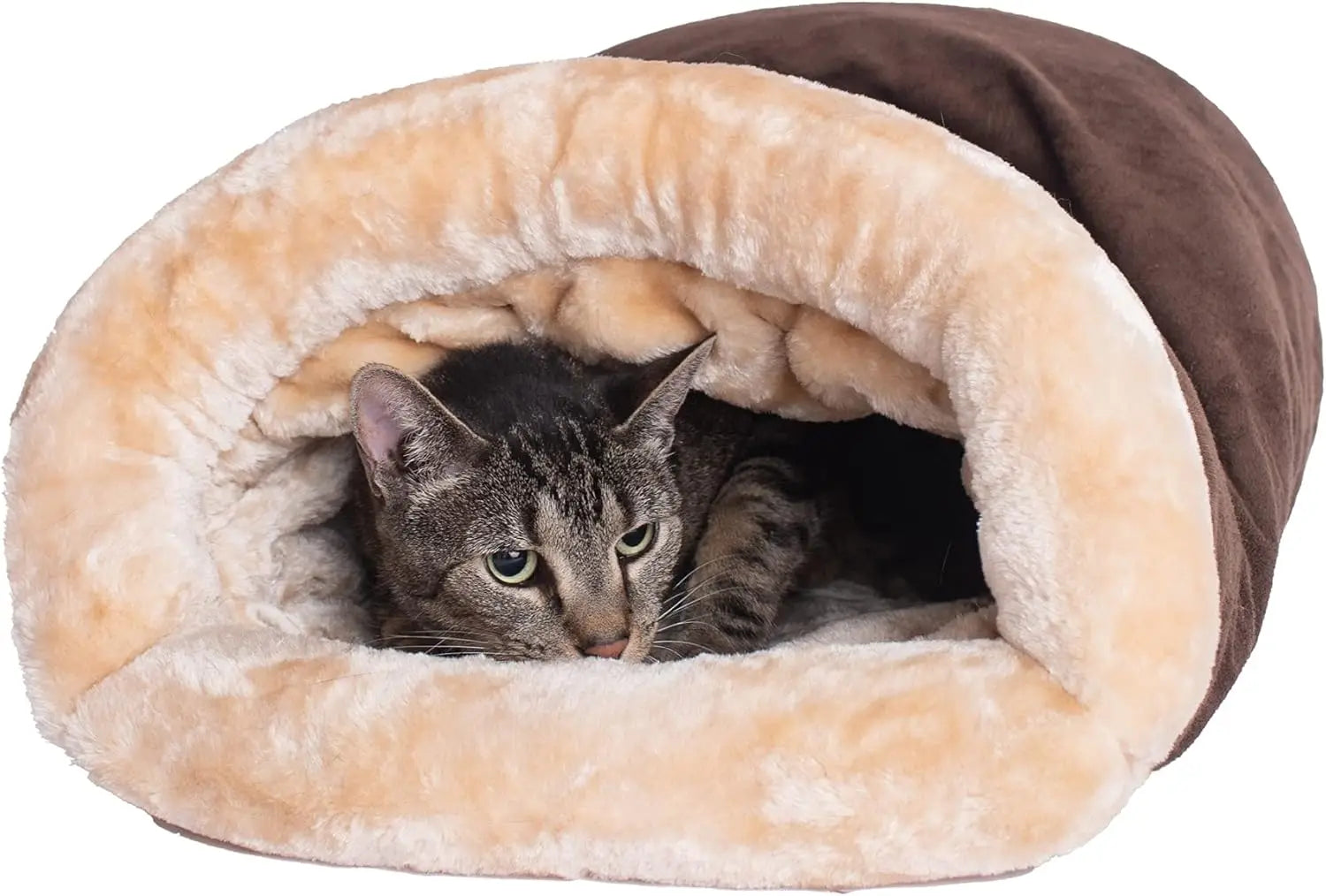 Autumn and Winter Cat Sleeping Bag Semi-Enclosed Cat Nest Warm Small and Medium-Sized Pet Nest Can Be Disassembled and Washed