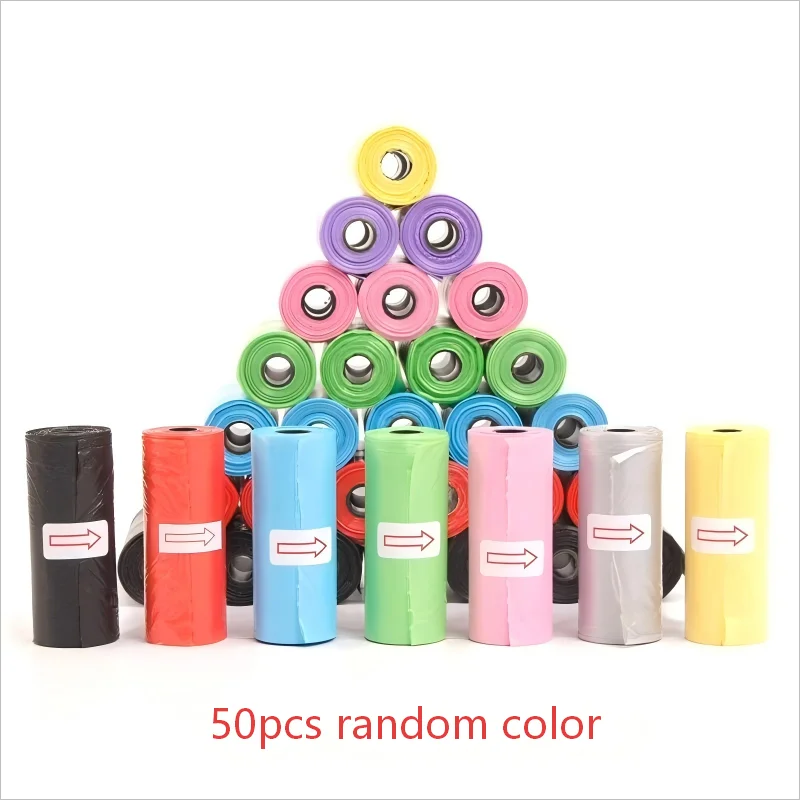 Paw Print Pet Garbage Bags, Leak Proof Pet Dog Waste Bags Doggie Poop Bags