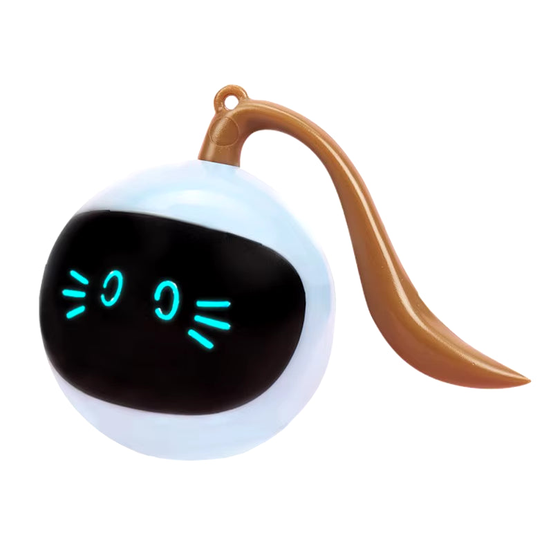 Juguete Inteligente para Gatos – Bola Automática Recargable por USB